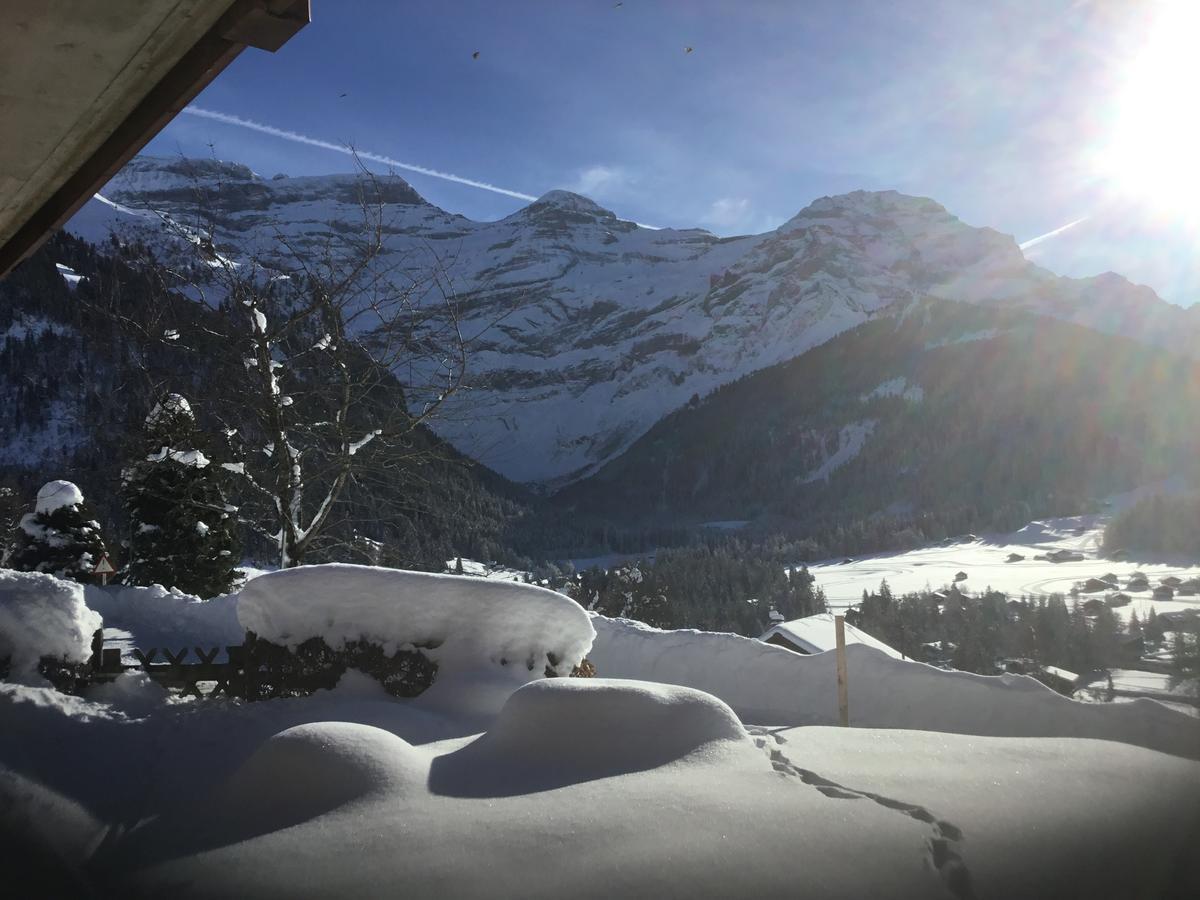 Apartamento Le Sapin Les Diablerets Exterior foto